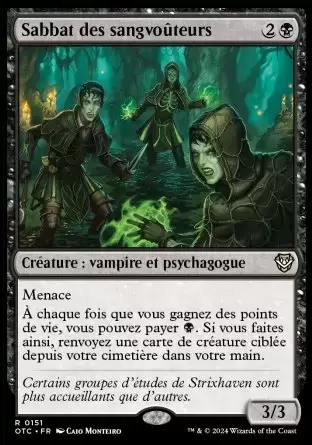 Les Hors-La-Loi de Croisetonnerre - Commander Decks - Sabbat des sangvoûteurs