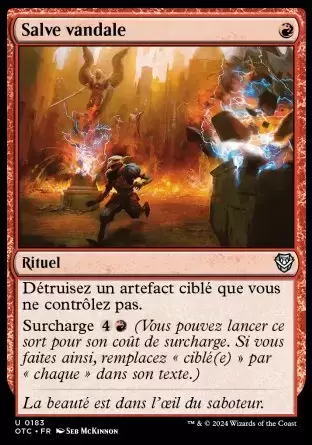 Les Hors-La-Loi de Croisetonnerre - Commander Decks - Salve vandale