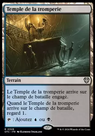 Les Hors-La-Loi de Croisetonnerre - Commander Decks - Temple de la tromperie
