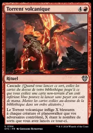Les Hors-La-Loi de Croisetonnerre - Commander Decks - Torrent volcanique