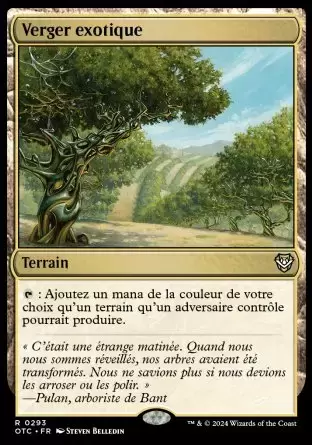 Les Hors-La-Loi de Croisetonnerre - Commander Decks - Verger exotique