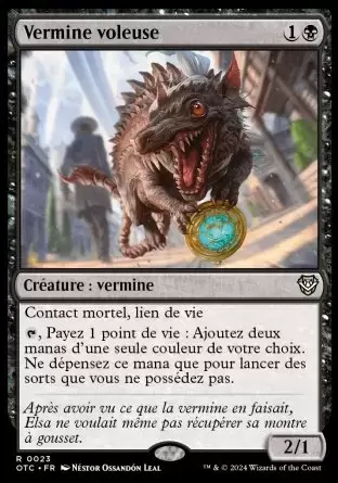 Les Hors-La-Loi de Croisetonnerre - Commander Decks - Vermine voleuse