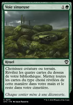 Les Hors-La-Loi de Croisetonnerre - Commander Decks - Voie sinueuse