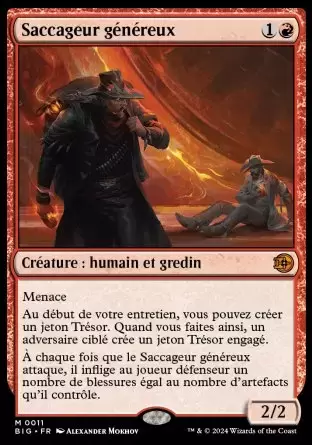 Les Hors la loi de Croisetonnerre - The Big Score - Saccageur généreux