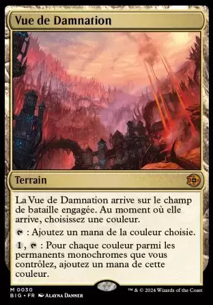 Les Hors la loi de Croisetonnerre - The Big Score - Vue de Damnation
