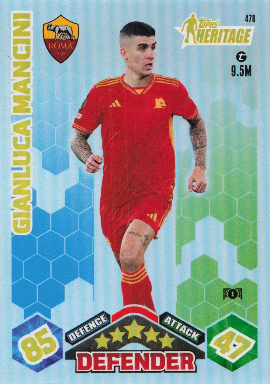 Match Attax - UEFA Champions League 2023/24 - Gianluca Mancini