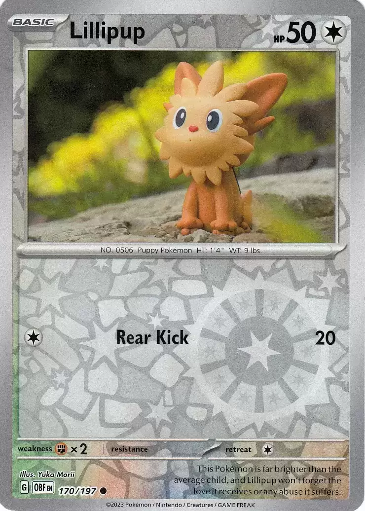 Obsidian Flames - OBF (OBFEN) - Lillipup Reverse