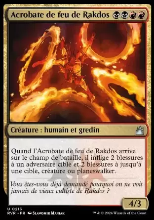 Ravnica Remastered - Acrobate de feu de Rakdos
