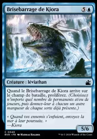 Ravnica Remastered - Brisebarrage de Kiora