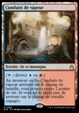 Ravnica Remastered - Cheminées à vapeur // Conduits de vapeur