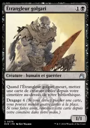 Ravnica Remastered - Étrangleur golgari