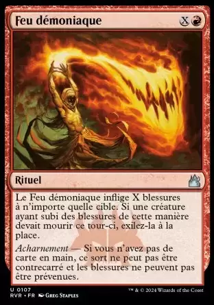 Ravnica Remastered - Feu démoniaque