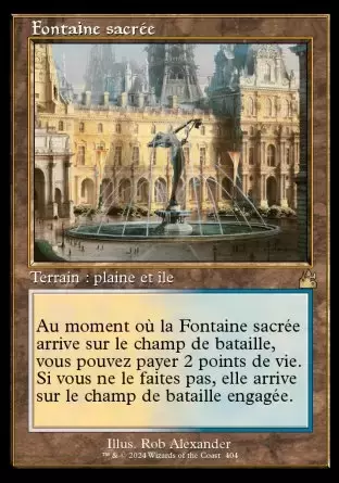 Ravnica Remastered - Fontaine sacrée