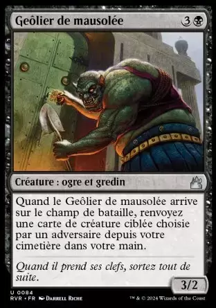 Ravnica Remastered - Geôlier de mausolée