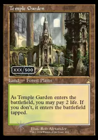 Ravnica Remastered - Jardin du temple