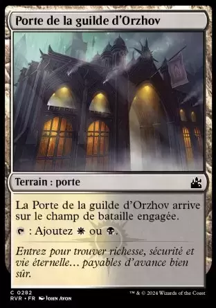 Ravnica Remastered - Porte de la guilde d\'Orzhov