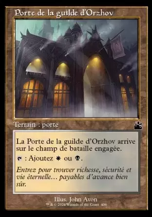 Ravnica Remastered - Porte de la guilde d\'Orzhov