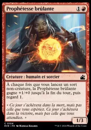 Ravnica Remastered - Prophétesse brûlante