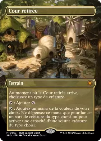 Special Guests - Cour retirée