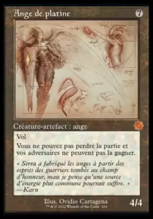 La Guerre Fratricide - Artefacts Retro - Ange de platine