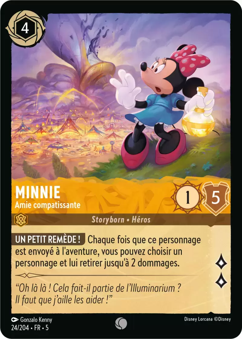 Ciel Scintillant - Chapitre 5 - Minnie - Amie Compatissante