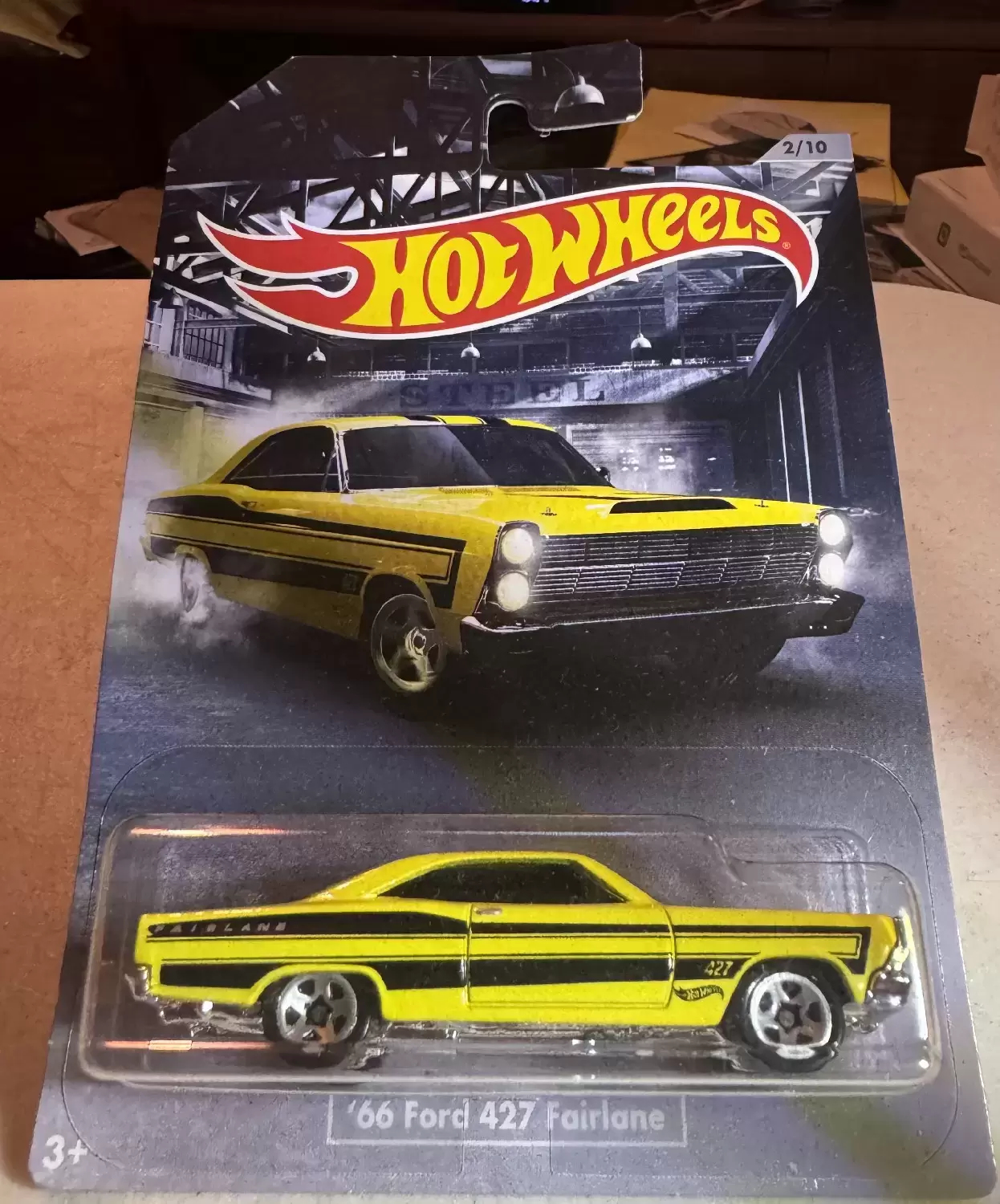 Mainline Hot Wheels - Hot Wheels American Muscle set (2018) - ‘66 Ford 427 Fairlane (2/10)