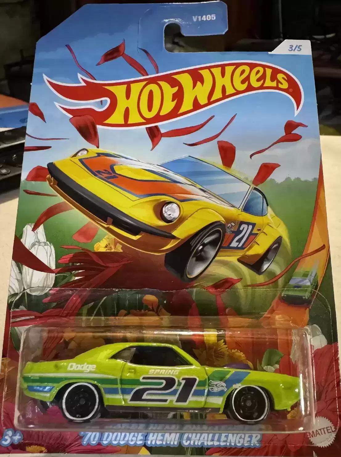 Mainline Hot Wheels - Hot Wheels - Spring set 2020 - ‘70 Dodge Hemi Challenger (3/5)