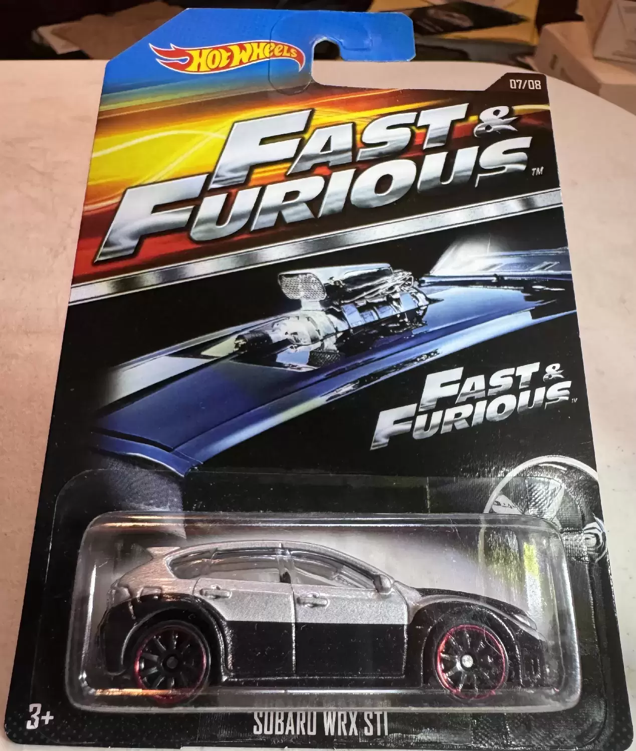 Mainline Hot Wheels - Hot Wheels Fast & Furious set 2014 - Fast & Furious - Subaru WRX STI (7/8)
