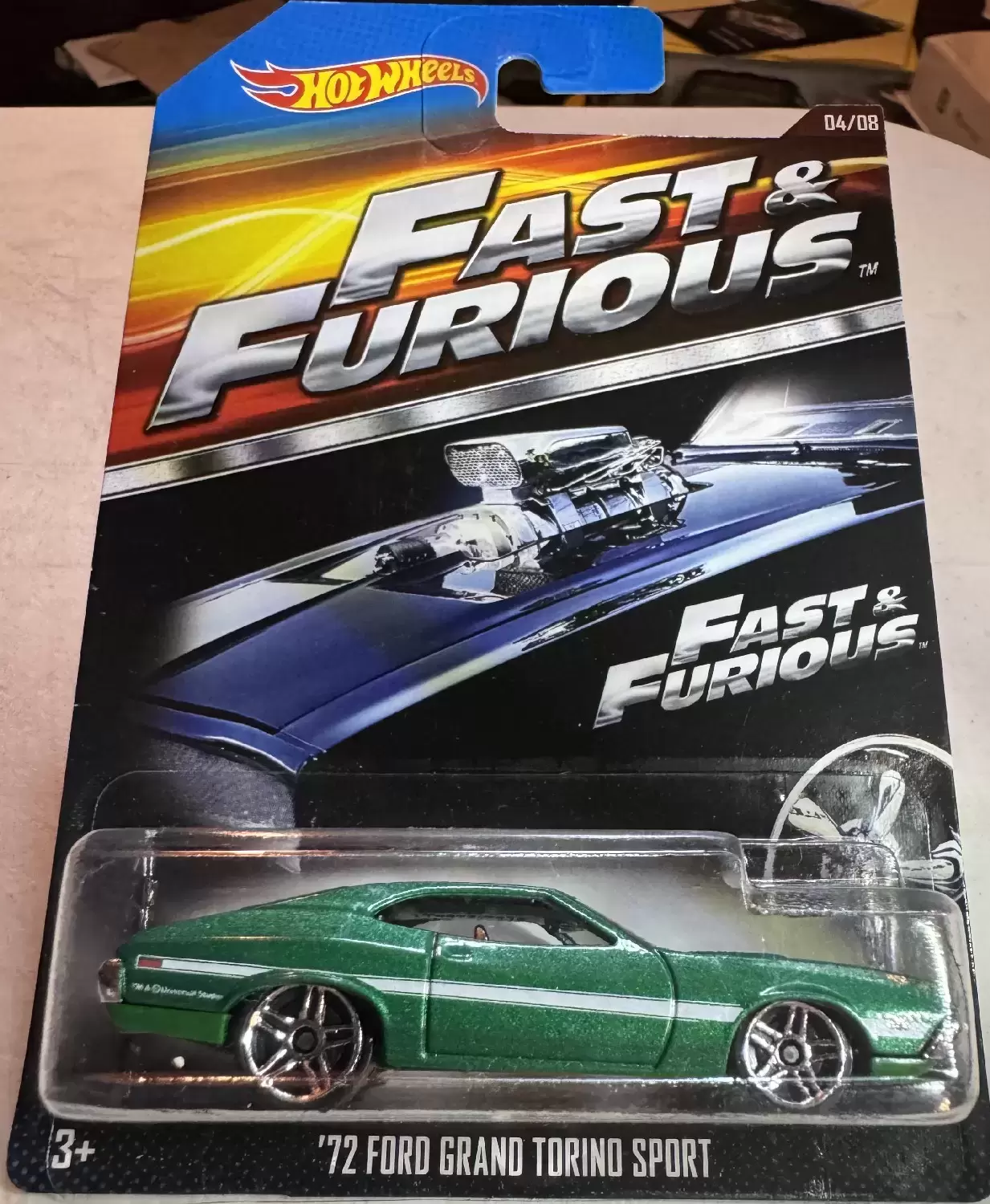 Mainline Hot Wheels - Hot Wheels Fast & Furious set 2014 - Fast & Furious - ‘72 Ford Grand Torino Sport (4/8)