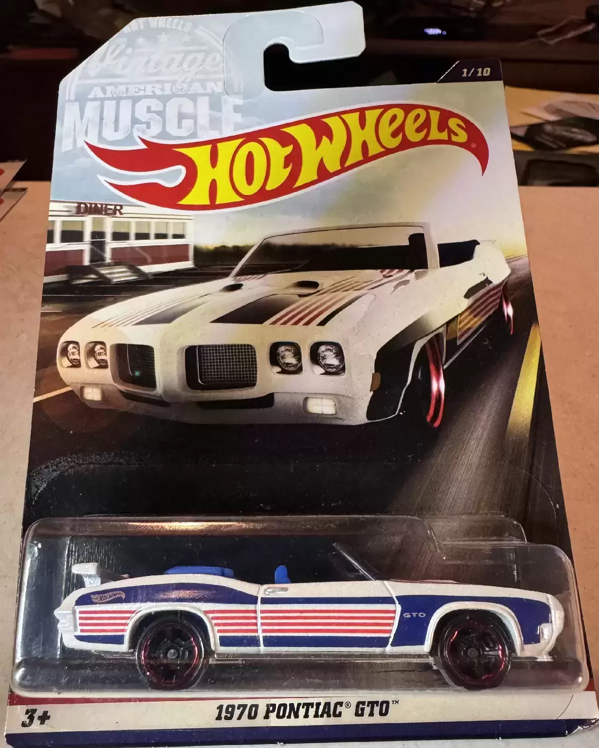 Hot Wheels Classiques - Vintage American Muscle (2016) - 1970 Pontiac GTO (1/10)