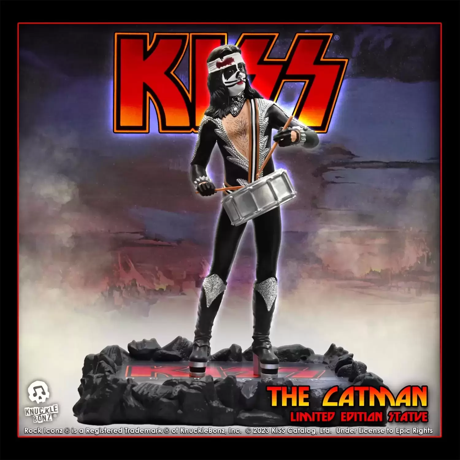 Knucklebonz - Rock Iconz - KISS - The Catman (Destroyer)
