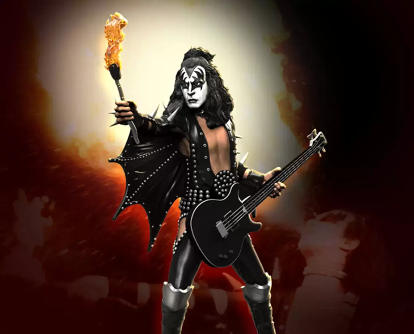 Knucklebonz - Rock Iconz - KISS - The Demon (ALIVE!)