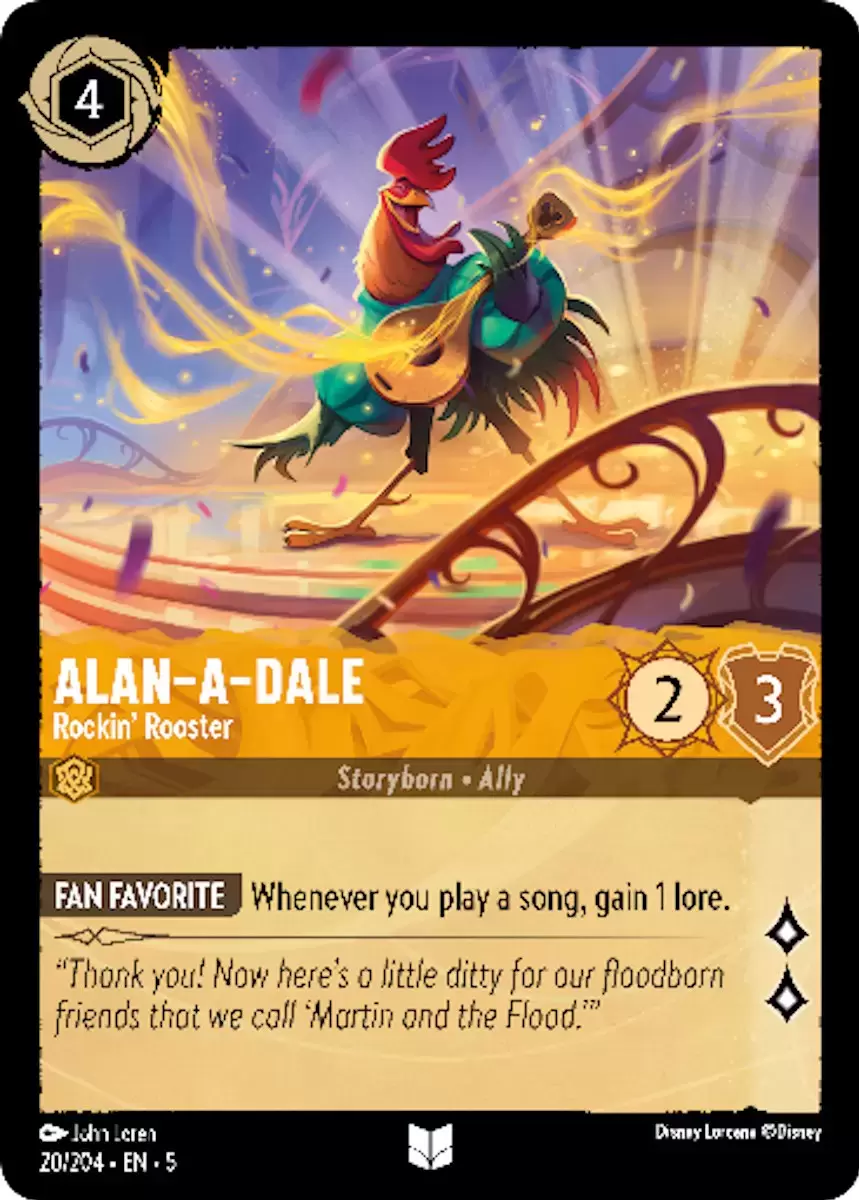 Shimmering Skies - Alan-a-Dale - Rockin\' Rooster