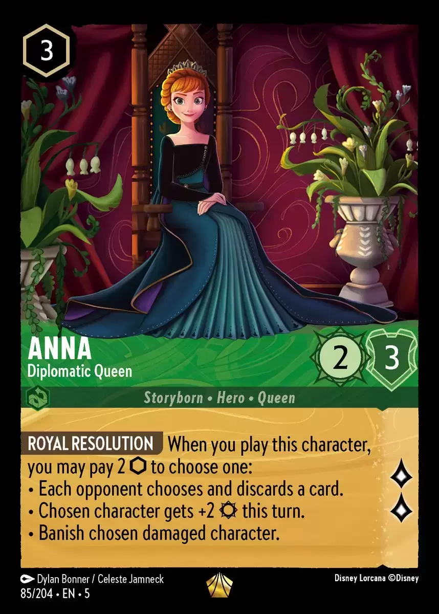 Shimmering Skies - Anna - Diplomatic Queen