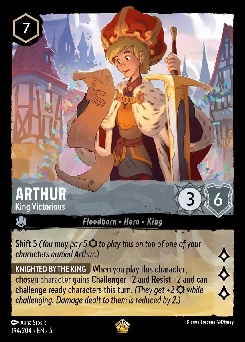 Shimmering Skies - Arthur - King Victorious