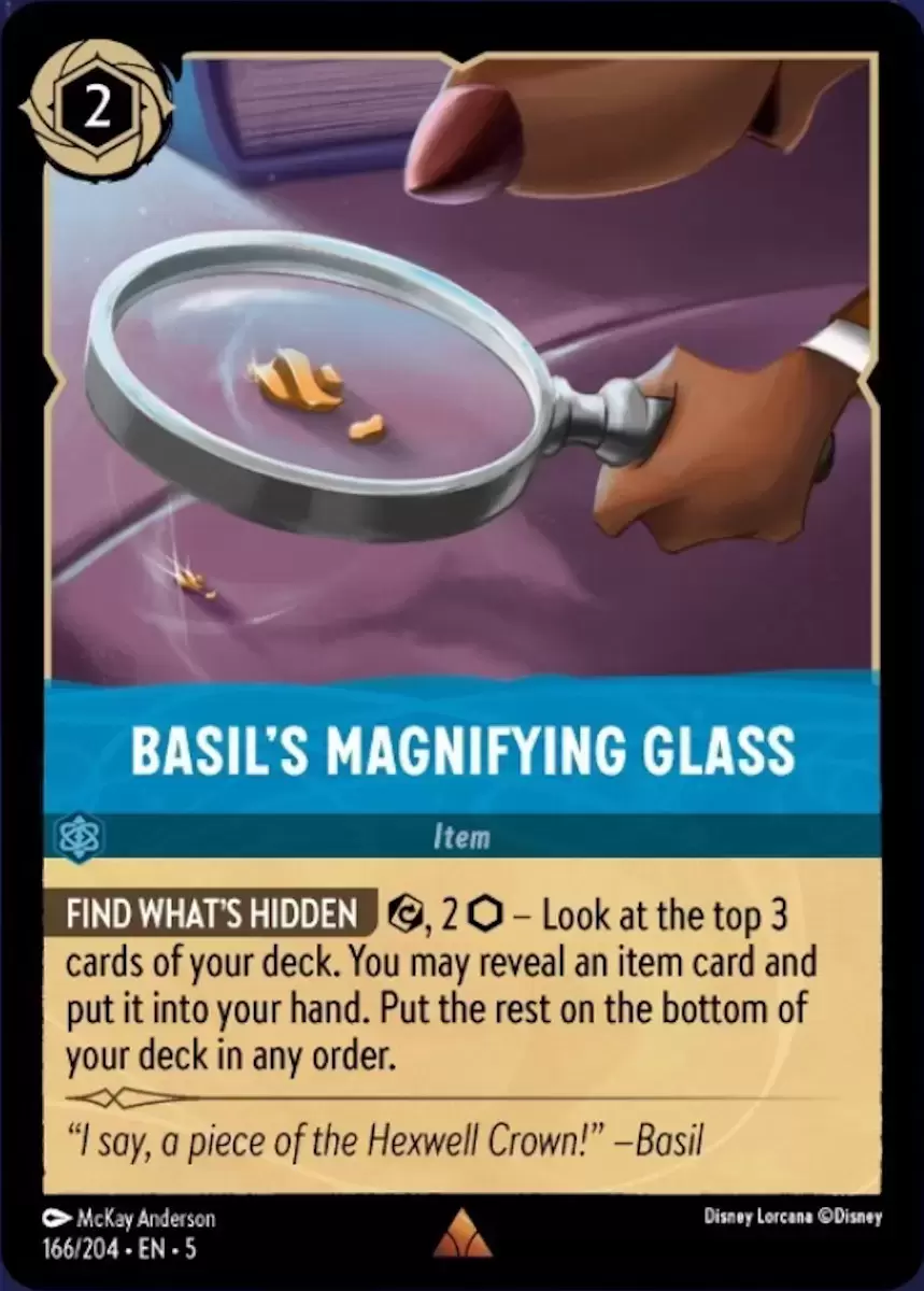 Shimmering Skies - Basil\'s Magnifying Glass