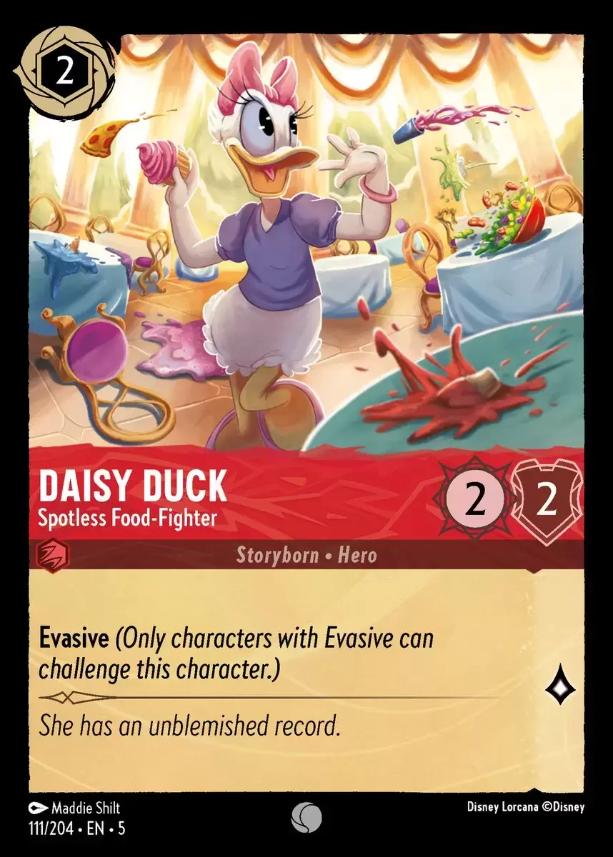 Shimmering Skies - Daisy Duck - Spotless Food-Fighter