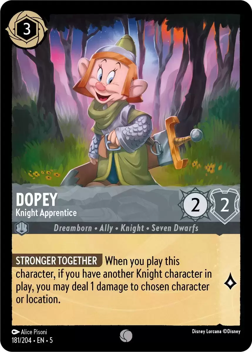 Shimmering Skies - Dopey - Knight Apprentice