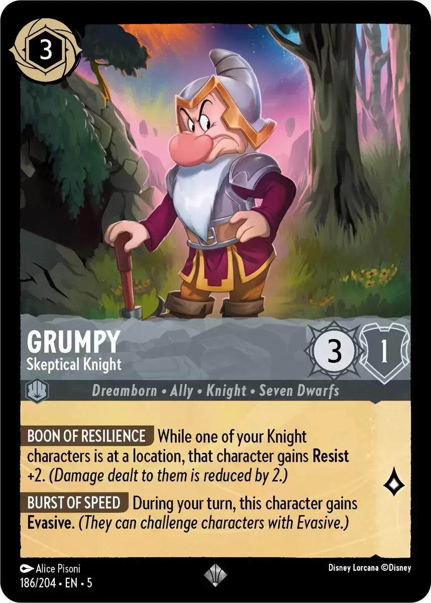 Shimmering Skies - Grumpy - Sceptical Knight
