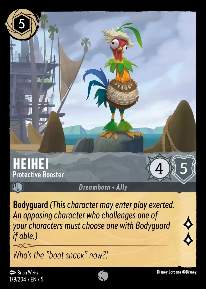 Shimmering Skies - Heihei - Protective Rooster