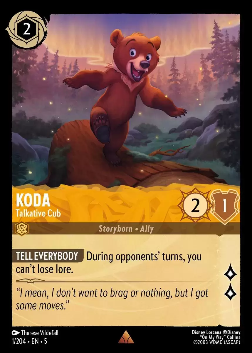Shimmering Skies - Koda - Talkative Cub