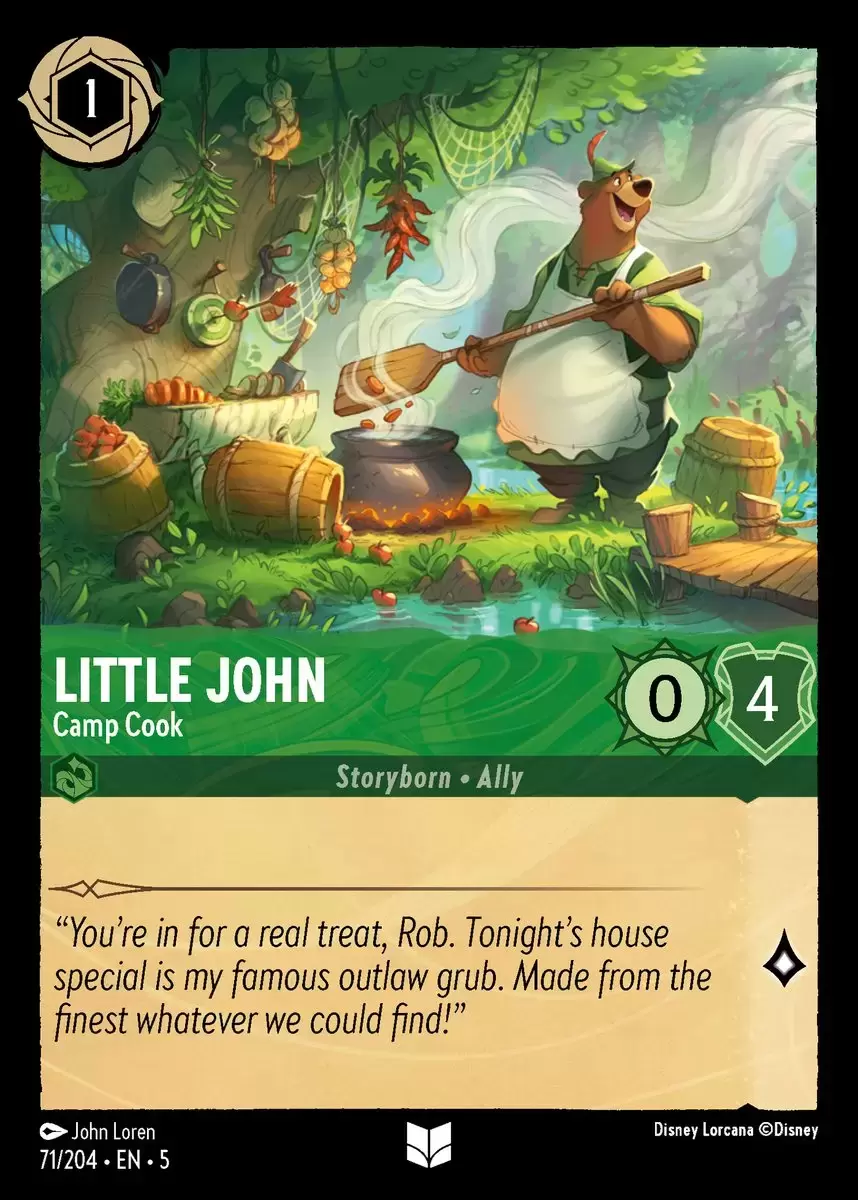Shimmering Skies - Little John - Camp Cook