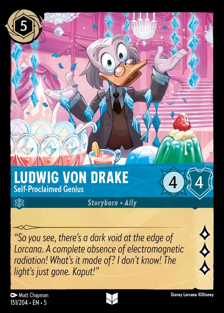 Shimmering Skies - Ludwig von Drake - Self Proclaimed Genius
