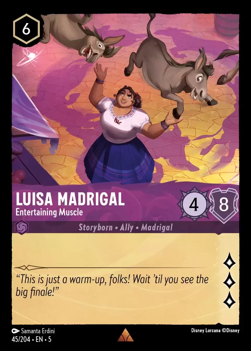 Shimmering Skies - Luisa Madrigal - Entertaining Muscle