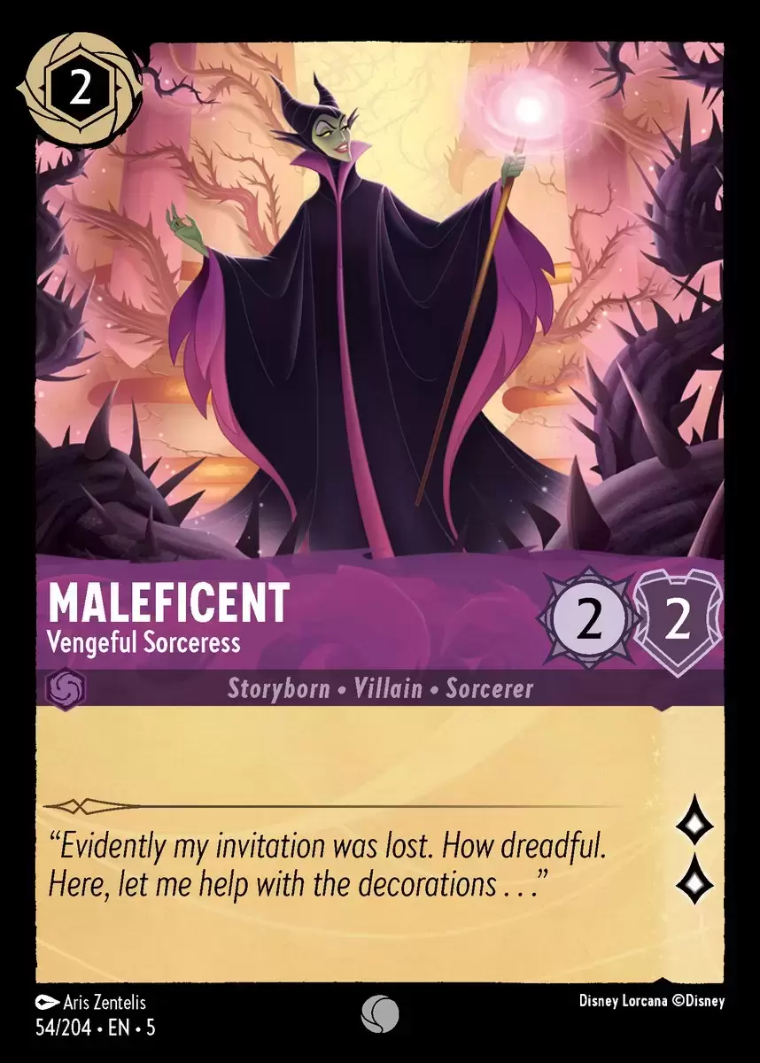Shimmering Skies - Maleficent - Vengeful Sorceress