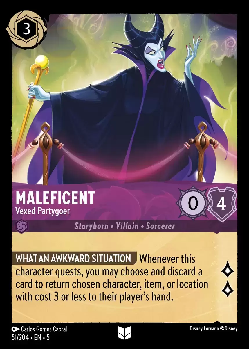 Shimmering Skies - Maleficent - Vexed Partygoer