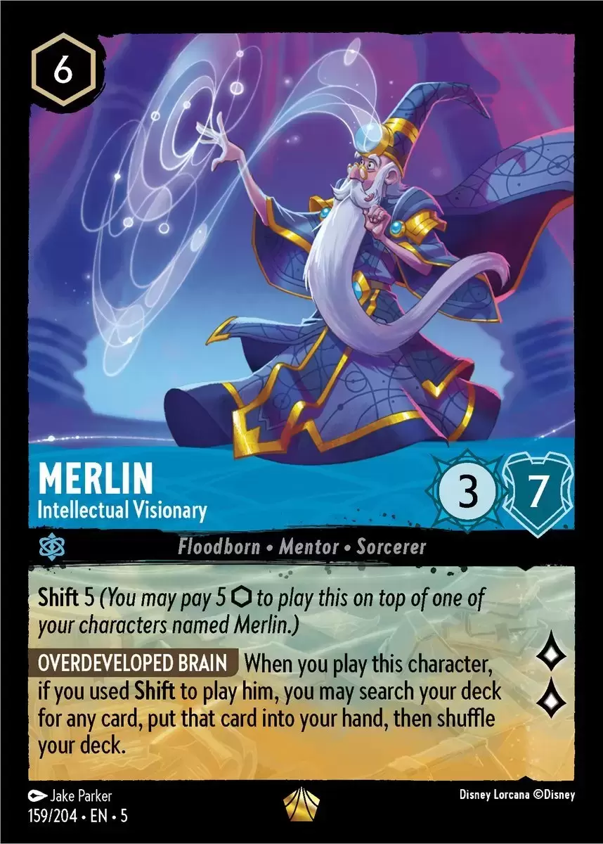 Shimmering Skies - Merlin - Intellectual Visionary