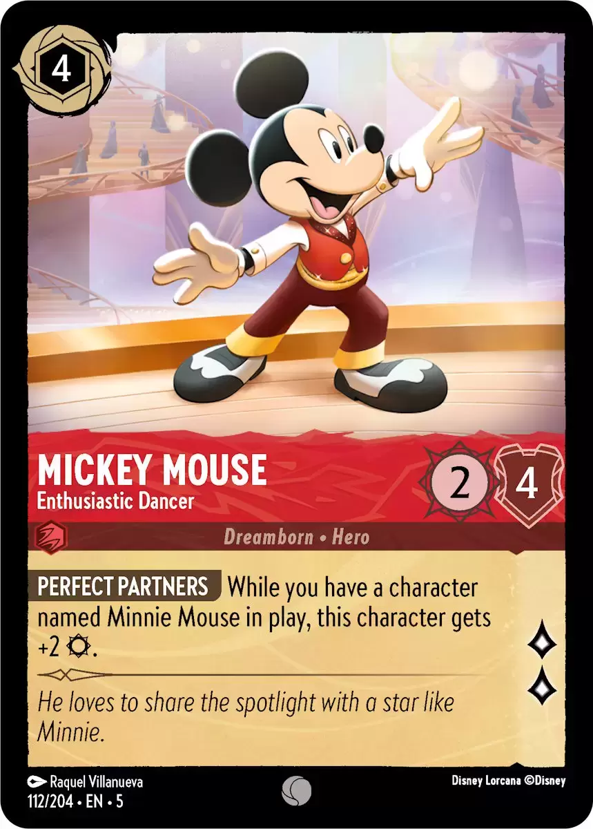 Shimmering Skies - Mickey Mouse - Enthusiastic Dancer