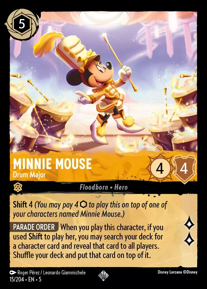 Shimmering Skies - Minnie Mouse - Drum Major