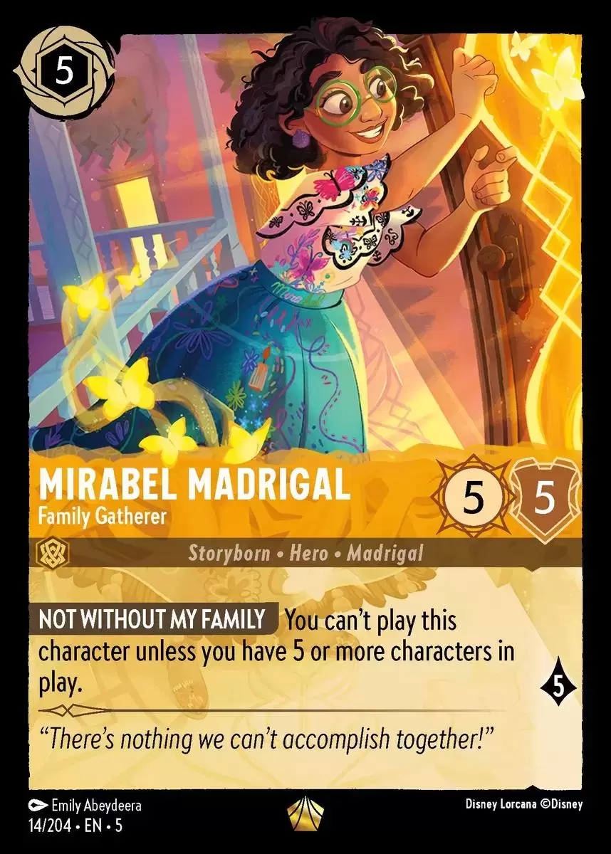 Shimmering Skies - Mirabel Madrigal - Family Gatherer
